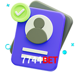 Tornar-se um membro do 7744Bet é muito simples